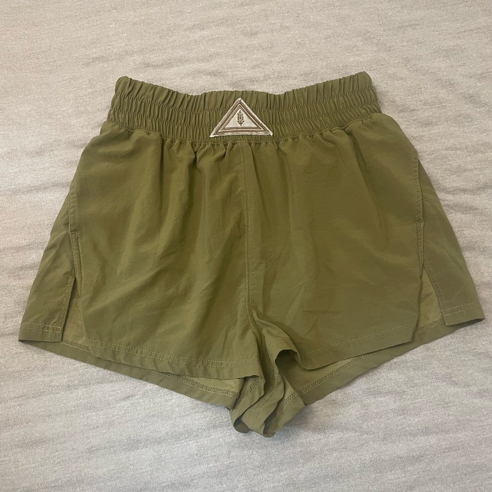 FP Movement Olive Green Women's Shorts